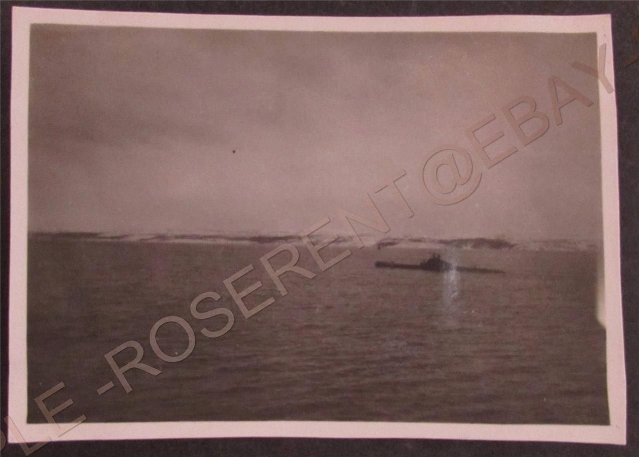 WW2 H M S Kent -a Surfaced Submarine from H M S Kent.JPG