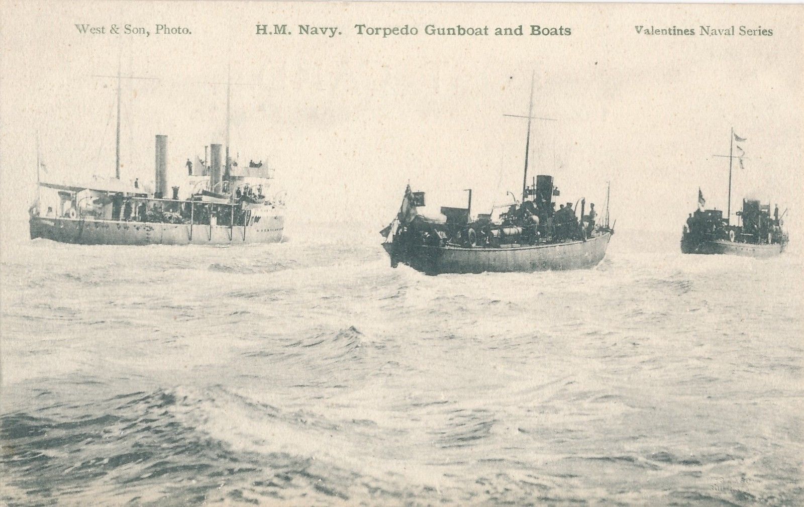 Torpedo Gunboat and Boats.JPG