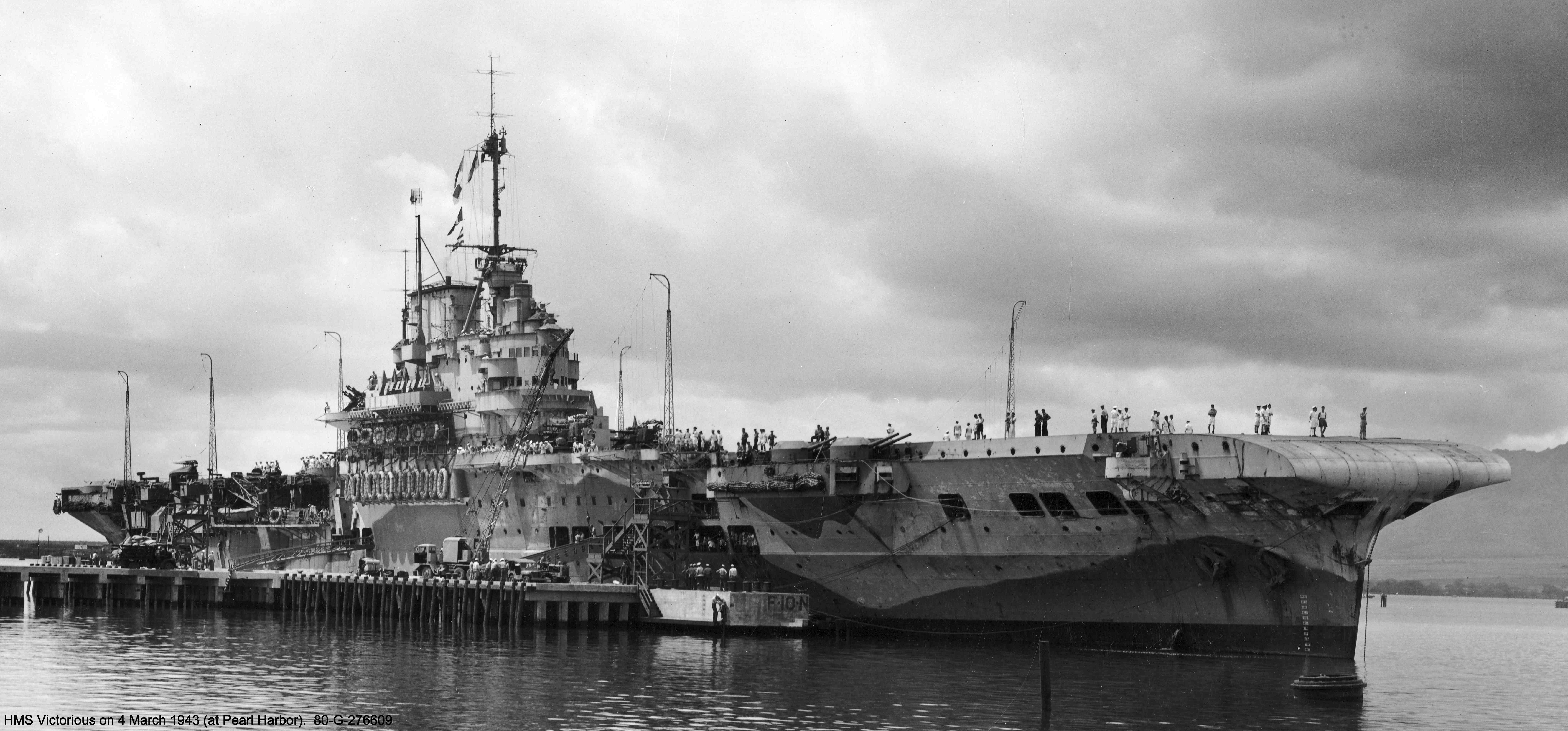 HMS Victorious, Pearl Harbor, 4 March 1943..jpg