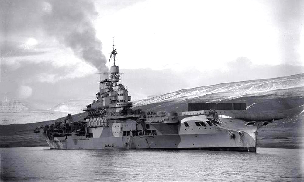 HMS Victorious Hvalfjord Iceland early 1942.jpg