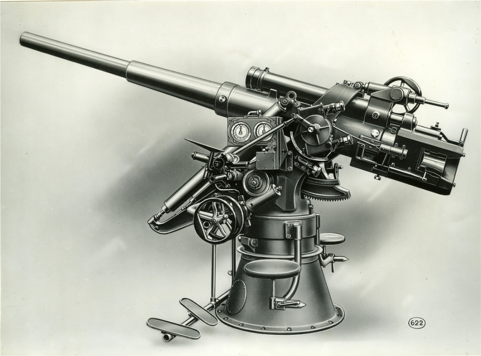 76,2 mm luftvärnskanon L 50 Modell 1928. BOFORS.jpg