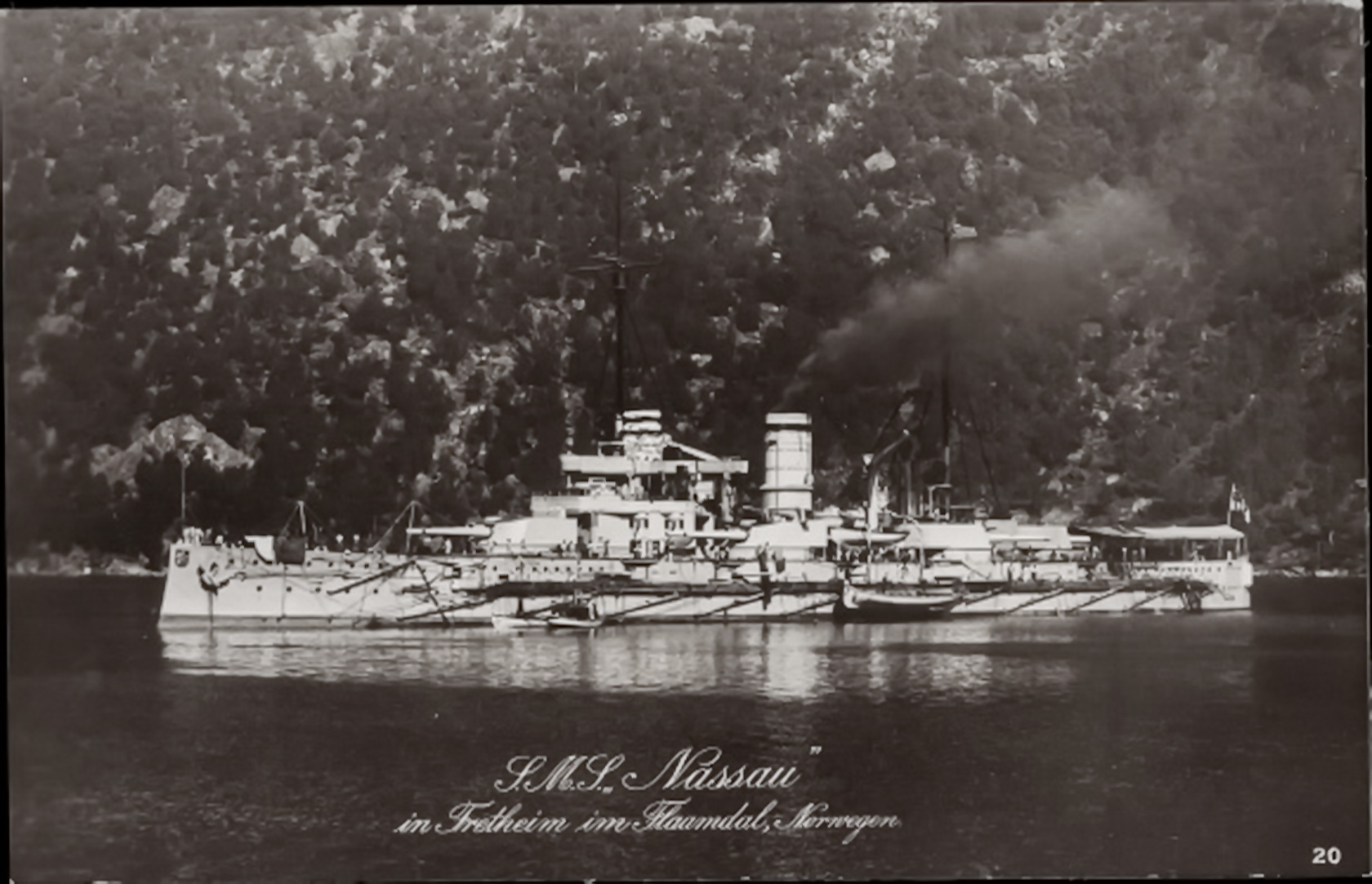 Deutsches Kriegsschiff, Schlachtkreuzer Nassau in Norwegen.jpg