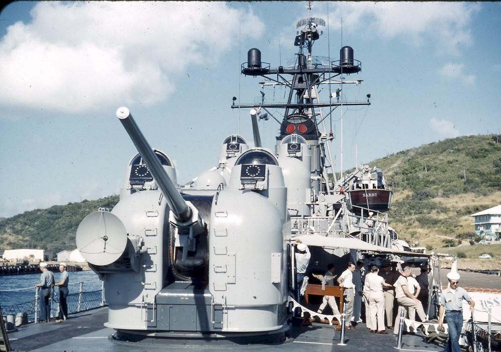 USS Barry aft 5%2254ca; DP mount : Mediterranean port call : 1962-63 cruise :G. Jacobs Collection.jpg
