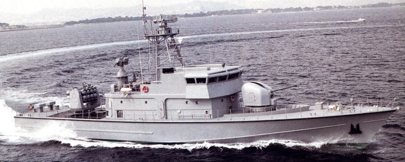 French patrol boat IRIS, originally a testbed for the Sea Crotale missile.jpg