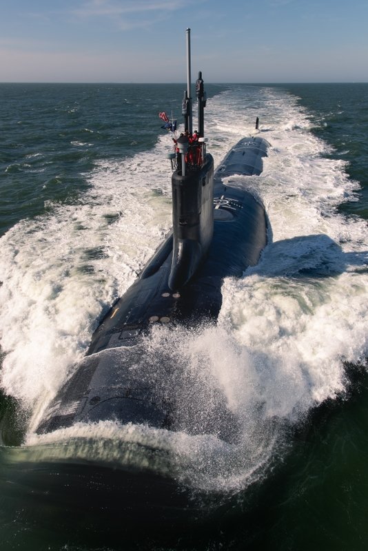 Virginia-class attack submarine Montana (SSN-794) on Feb. 2, 2022..jpeg