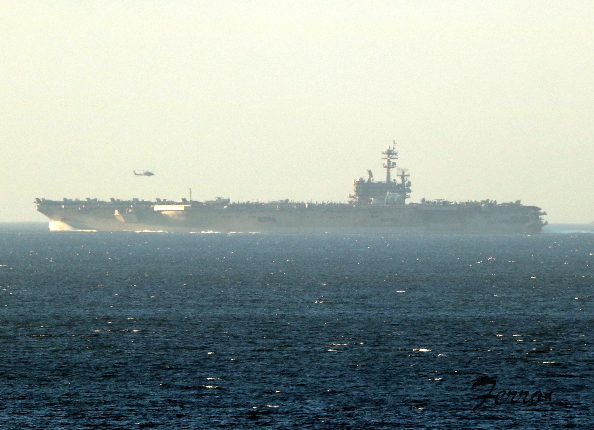 USS George H.W. Bush (CVN-77) entering the Mediterranean Sea on Aug. 25, 2022. Daniel Ferro photo used with permission.jpeg