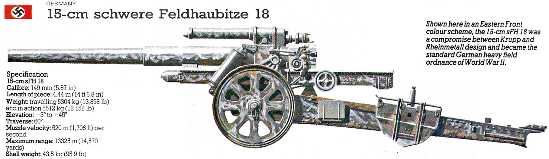 150mm sFH18 тяжелая полевая гаубица (Германия1933) цвет.jpg