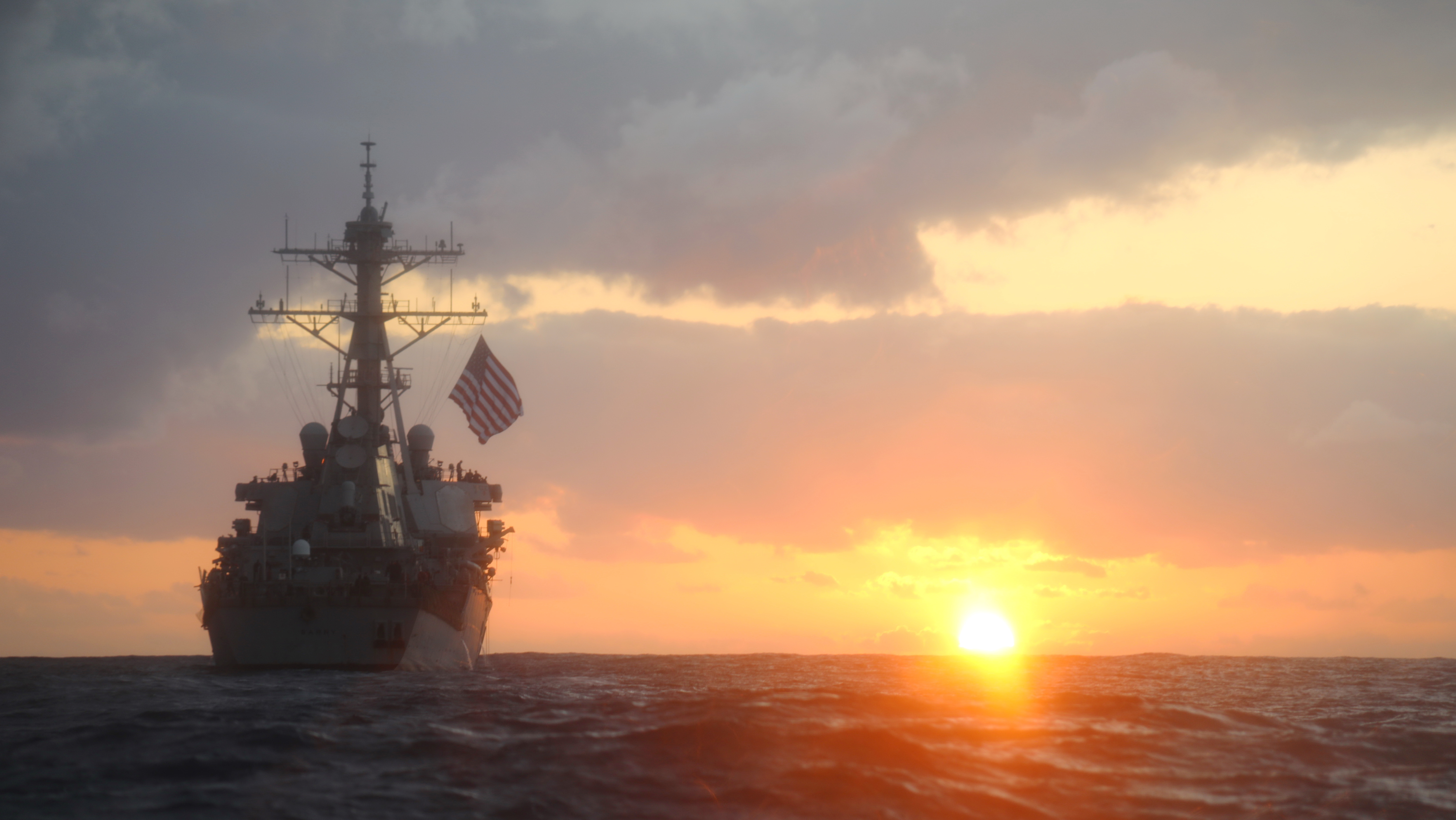 USS Barry (DDG 52) is underway in the western Pacific Ocean.jpg